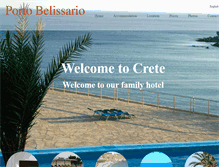 Tablet Screenshot of belissario.com